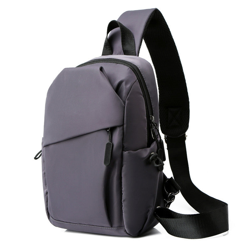 Popular Men's Large Capacity Water Trendy Men's Chest Bags