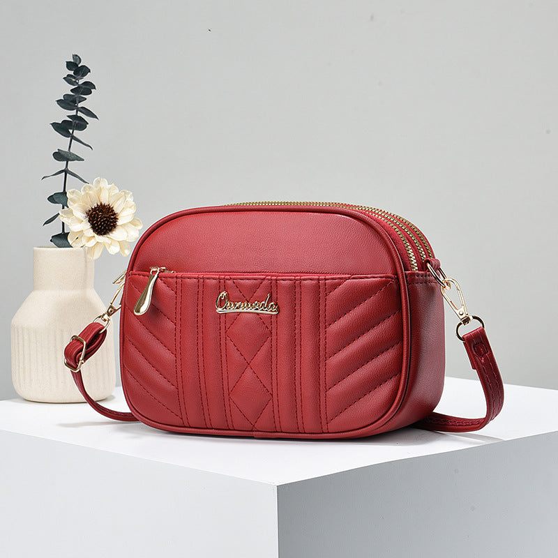 Classic Women's Summer Stylish Textured Niche Crossbody Bags