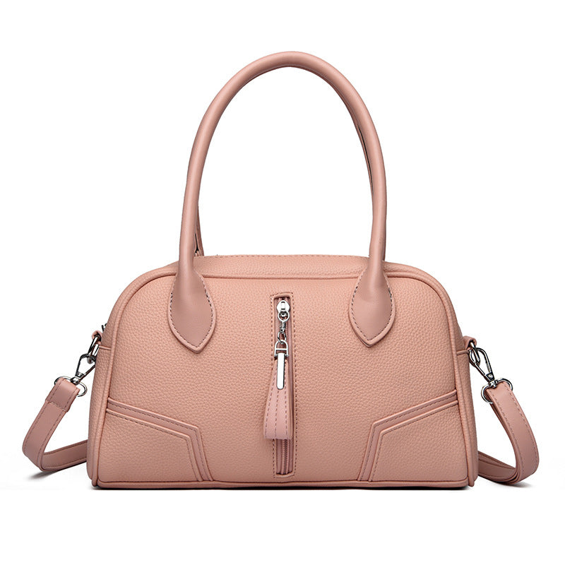 Women's Feel Soft Leather Bowling Elegant Fashion Bags