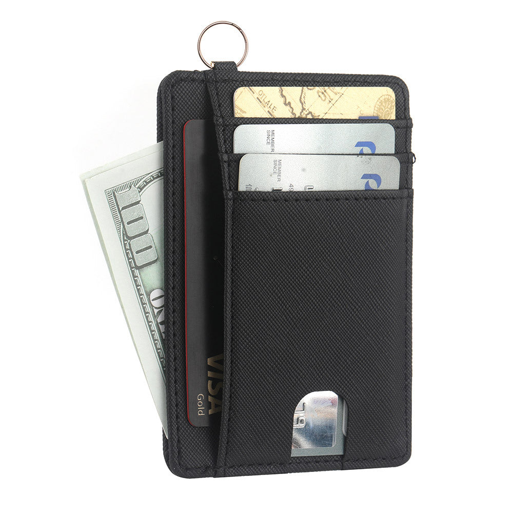 Women's Unisex Cover Advanced Sense Bank Protective Card Holder