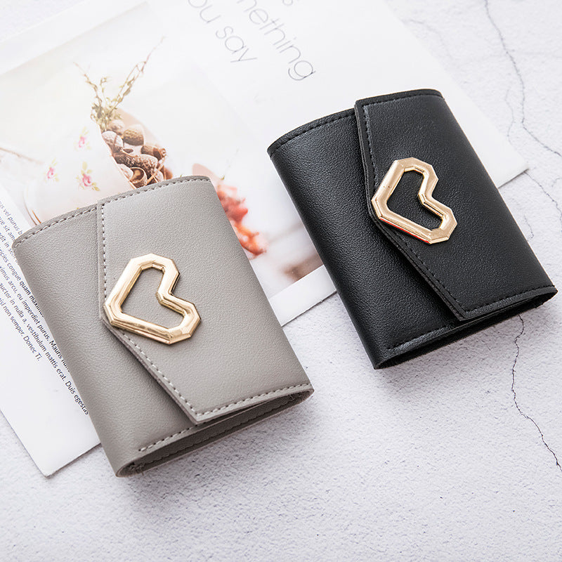 Popular Glamorous Women's Three Fold Love Handbags
