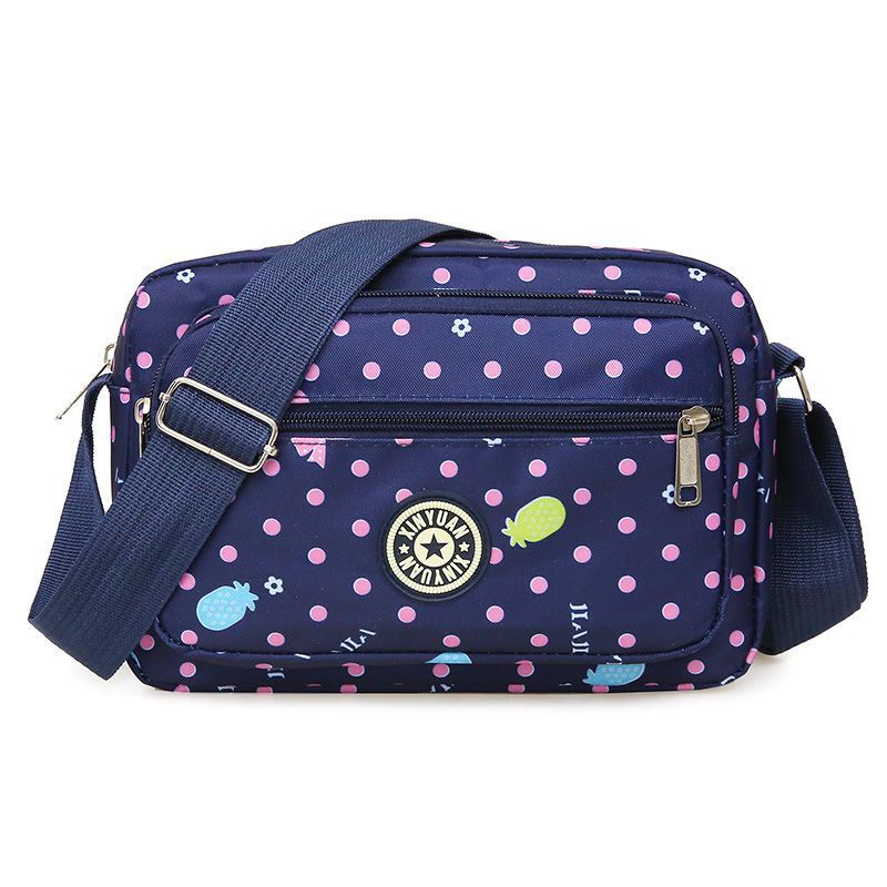 Women's Oxford Cloth Mother Flower Canvas Stall Crossbody Bags