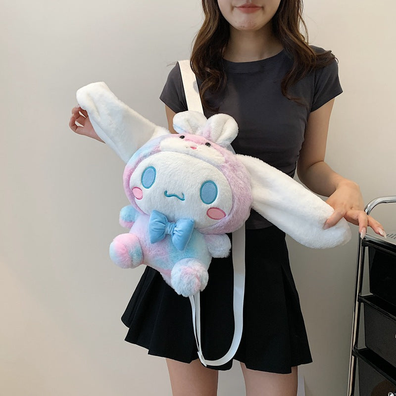 Casual Plush Cartoon Cute Clow Gift Backpacks