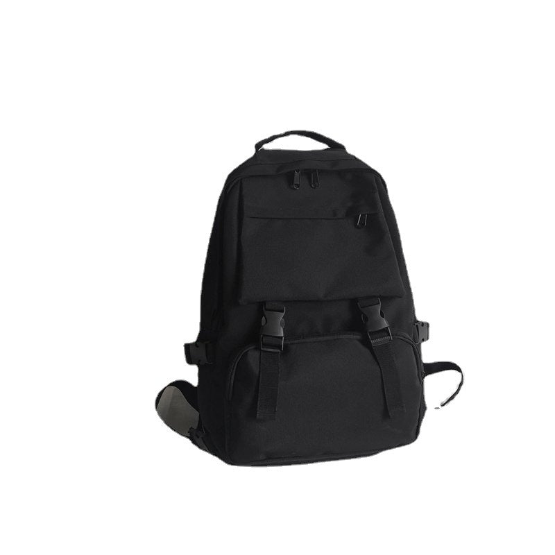 Women's Summer Preppy Style Fresh Pure Color Backpacks
