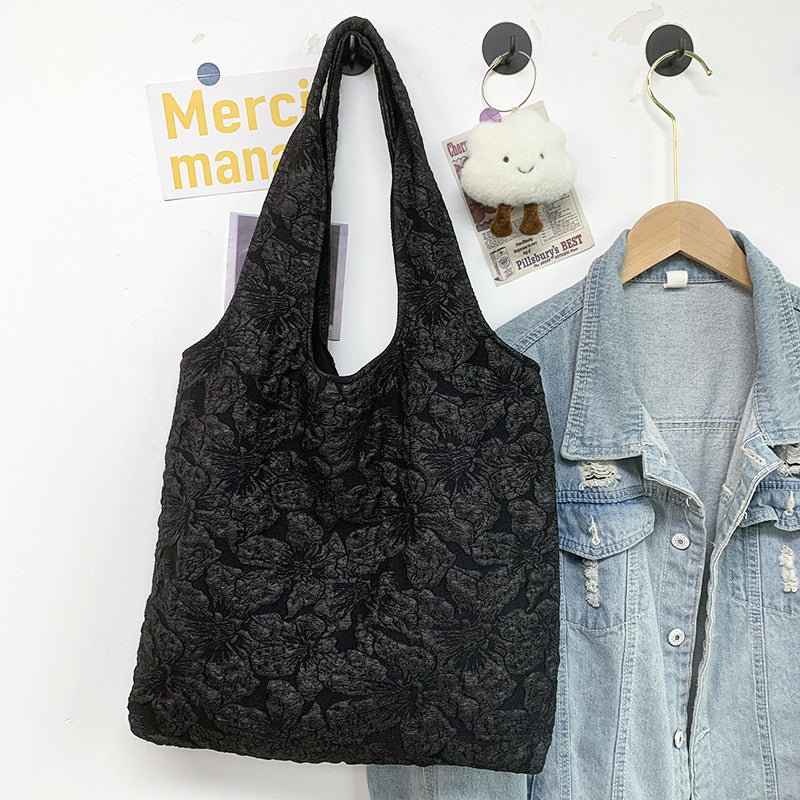 Summer Simple Fairy Flower Laced Portable Bags
