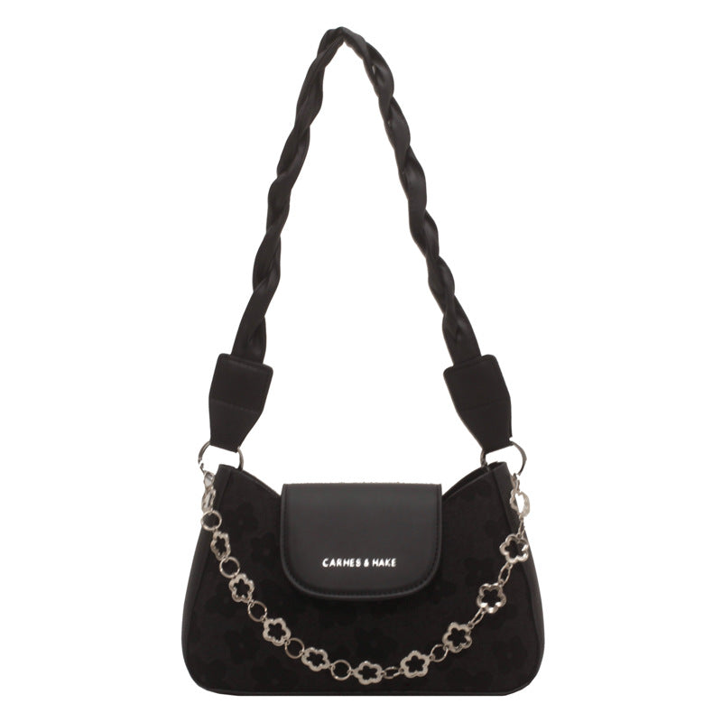 Women's Retro Fashion Summer Large Capacity Underarm Shoulder Bags