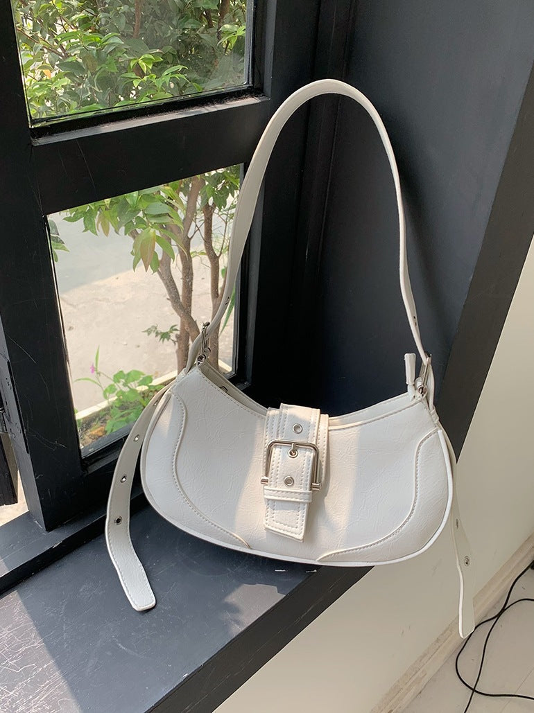 Women's Retro Hot Underarm Niche Simple Textured Bags