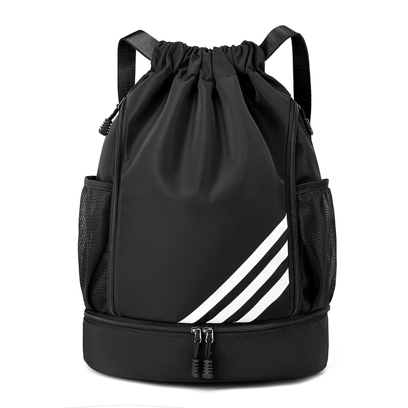 Women's Creative Drawstring Basketball Gift Printable Backpacks