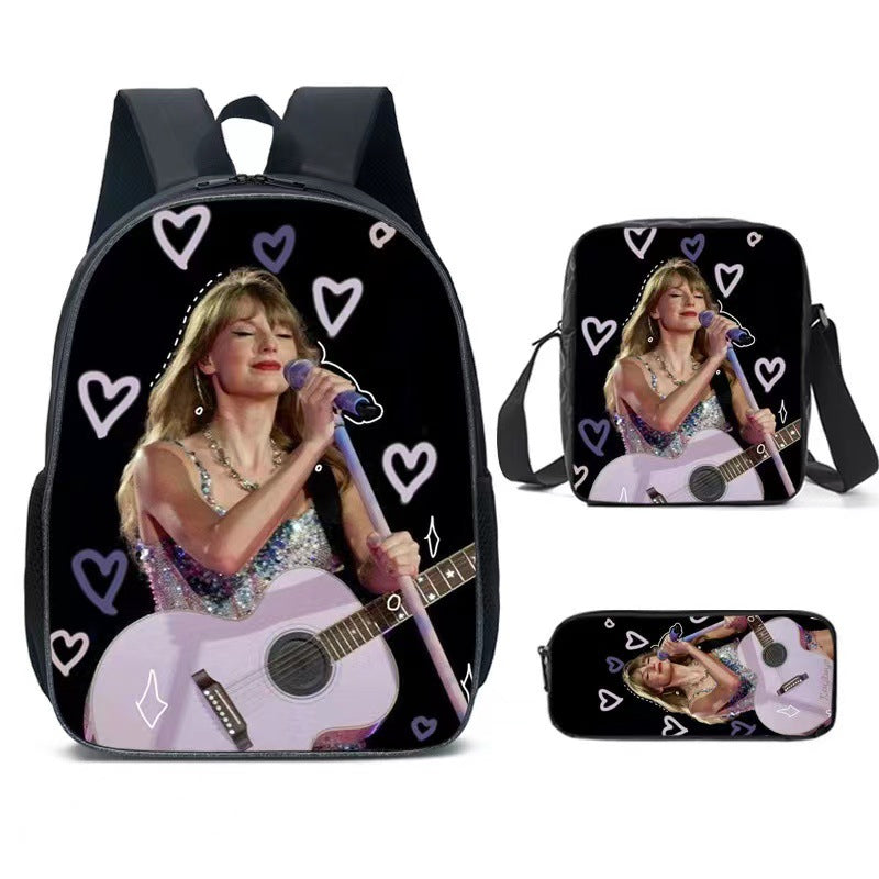 Trendy Taylor Swift Three-piece Suit Pencil Bags