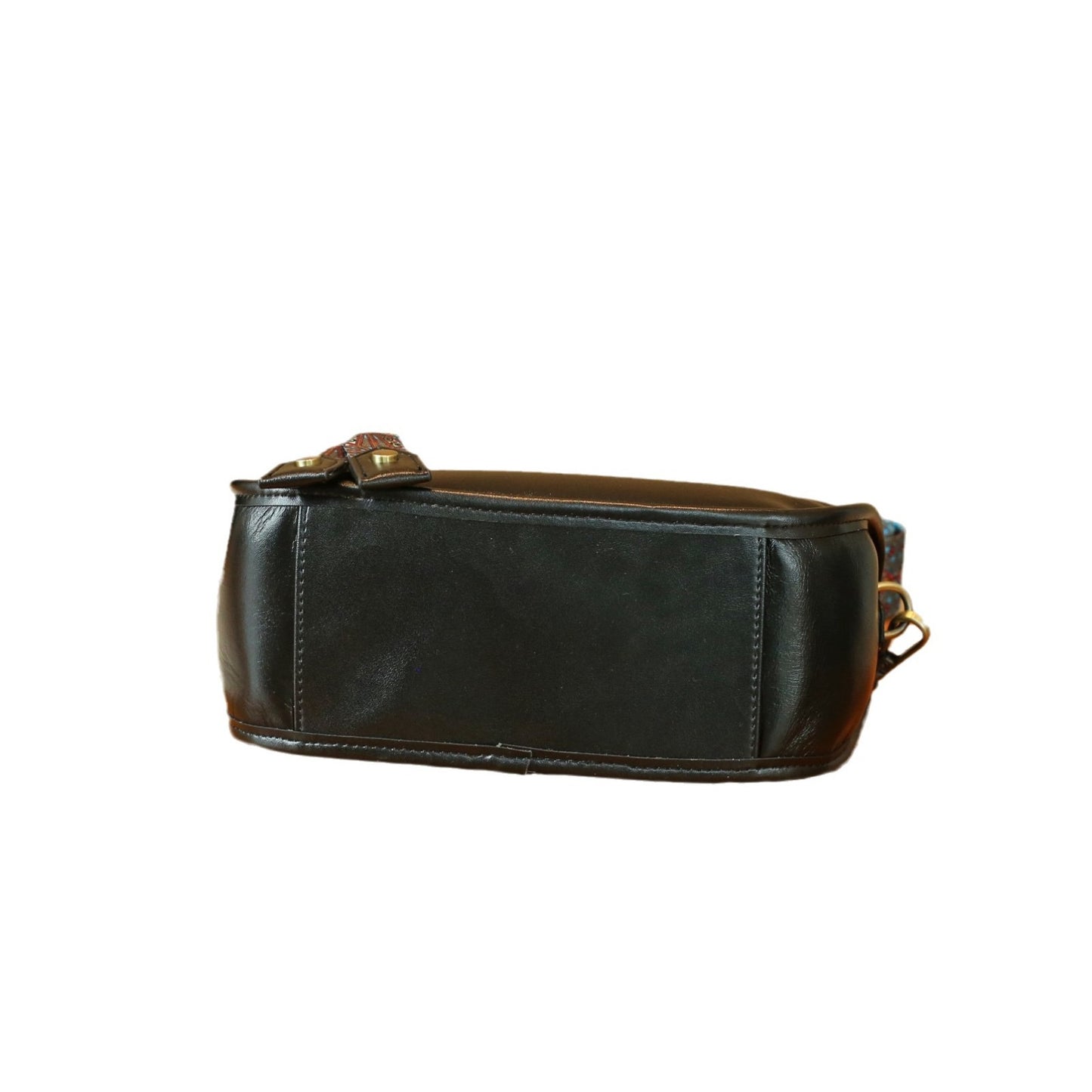 Women's Capacity Soft Full Grain Leather Texture Wide Shoulder Bags