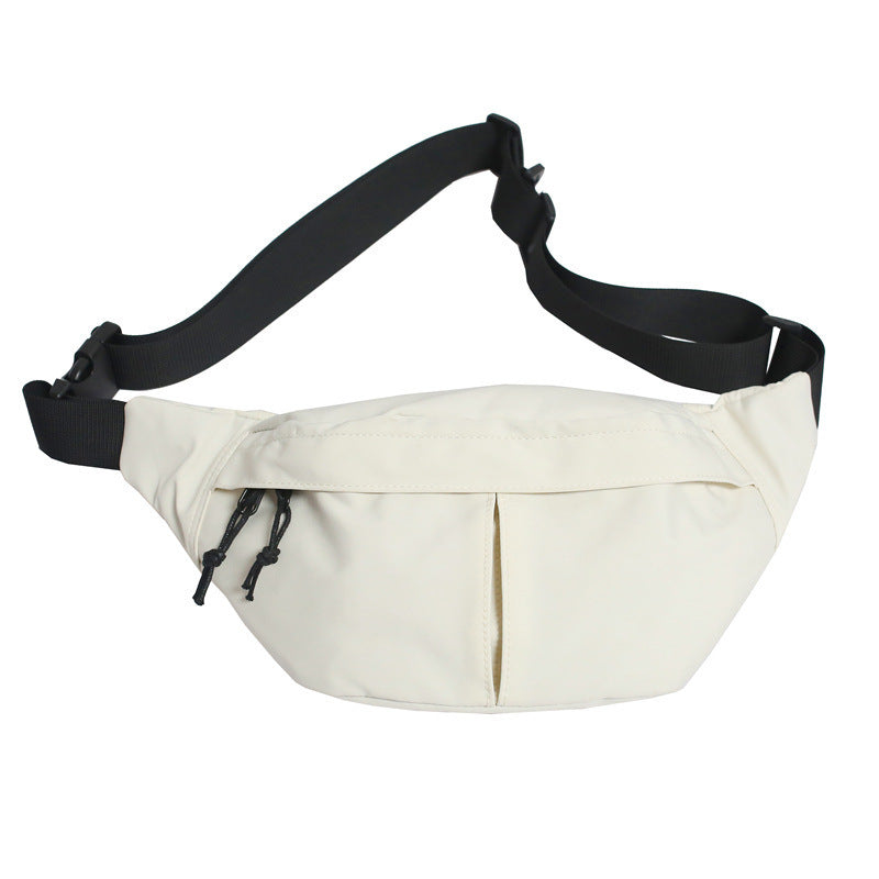 Women's & Men's & Korean Style Solid Color Simple Men's Chest Bags