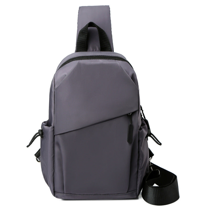 Men's Cycling Stylish Simple Campus Printable Men's Chest Bags