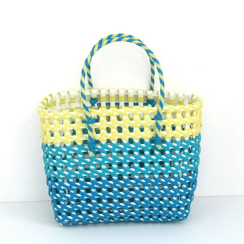 Woven Holiday Beach Hollow Out Vegetable Handbags