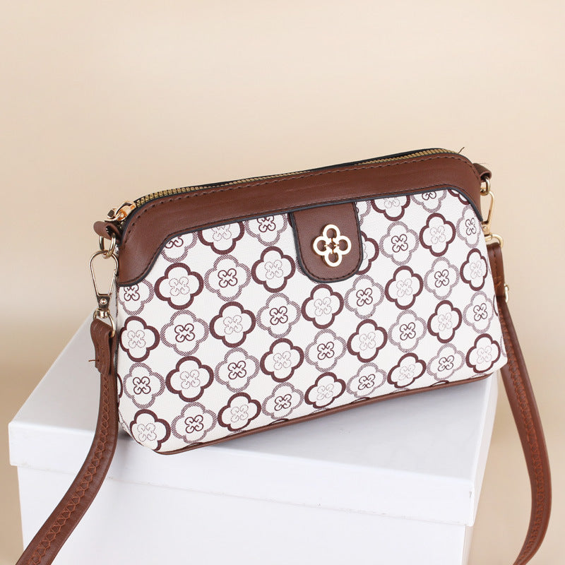 Women's Shell Mother Clutch Retro Fashion Crossbody Bags