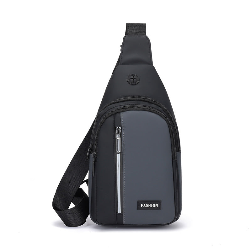 Men's Slanted Business Oxford Cloth Practical Men's Chest Bags