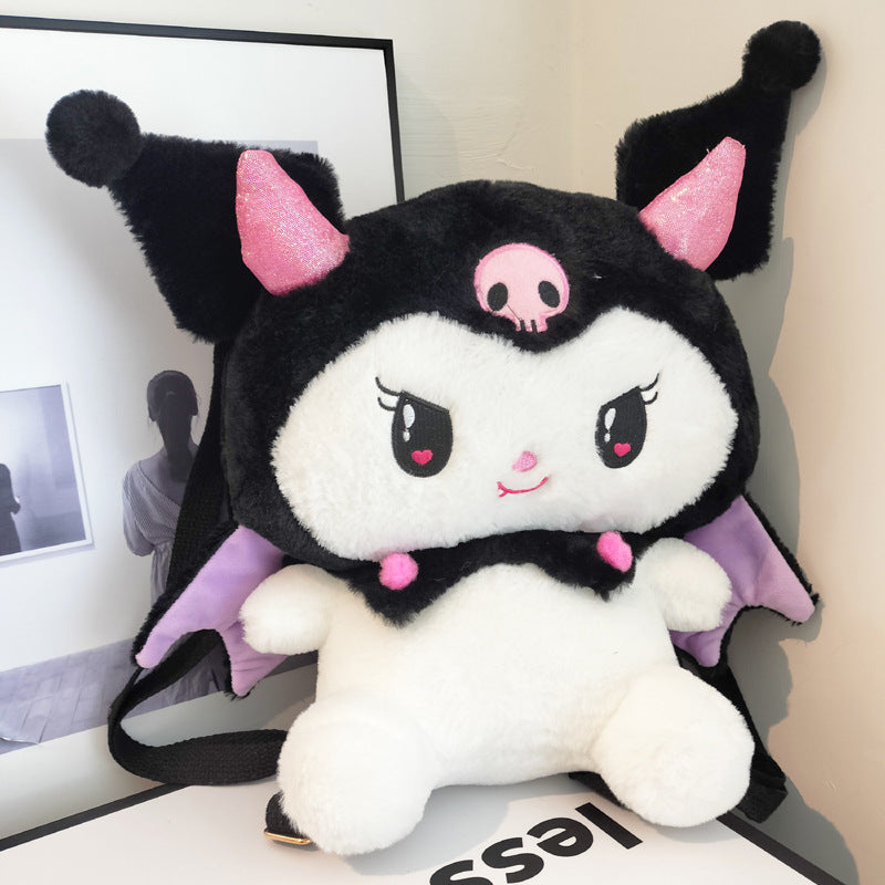 Casual Plush Cartoon Cute Clow Gift Backpacks