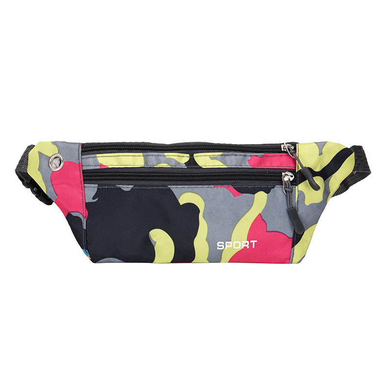 Women's & Men's & Canvas Running Cell Riding Invisible Bags