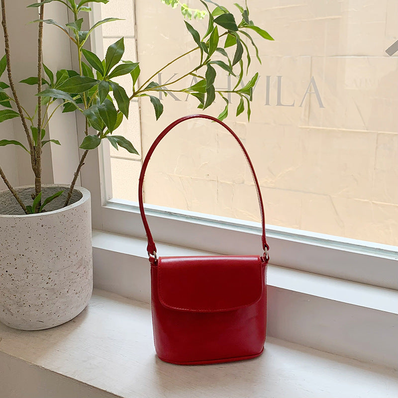 Women's Homemade Versatile High Quality Design Red Cross Bags
