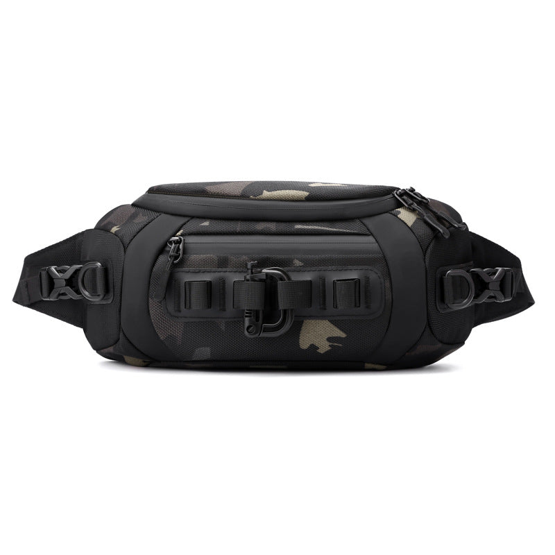 Men's Ballistic Nylon Mechanical Style Simple Shoulder Bags