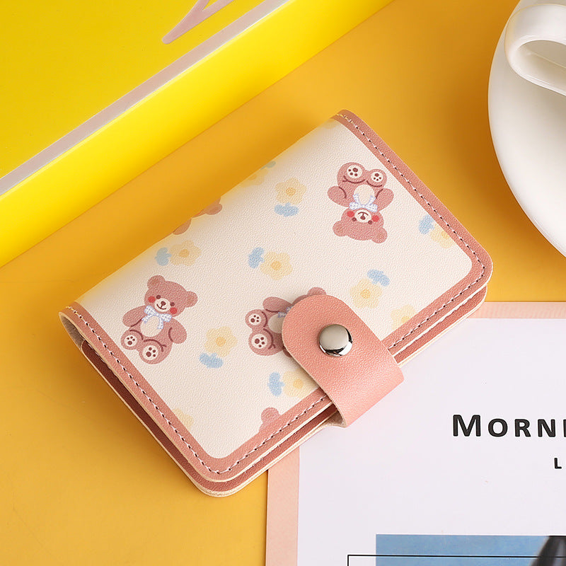 Cartoon Multiple Slots Large Capacity Creative Card Holder