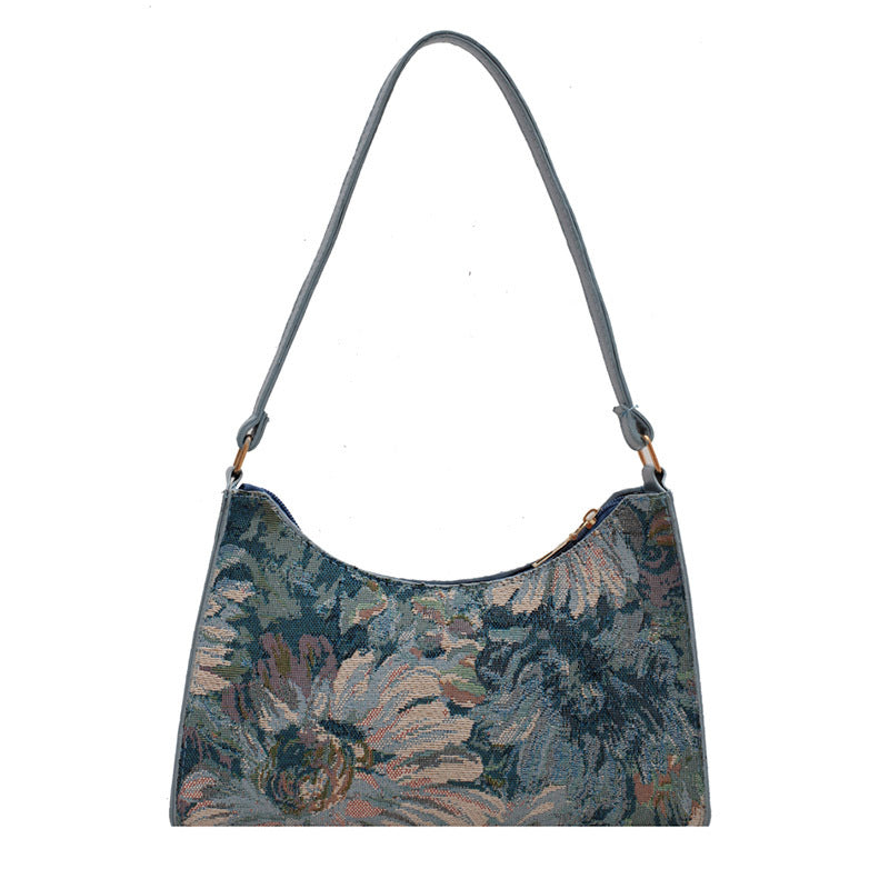 Women's Leisure Design Trendy Autumn Simple Underarm Shoulder Bags