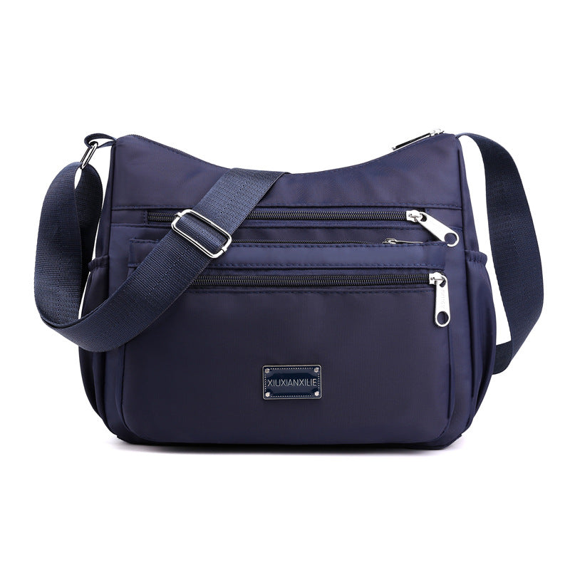 Women's Waterproof Oxford Cloth Business For Collecting Money Shoulder Bags