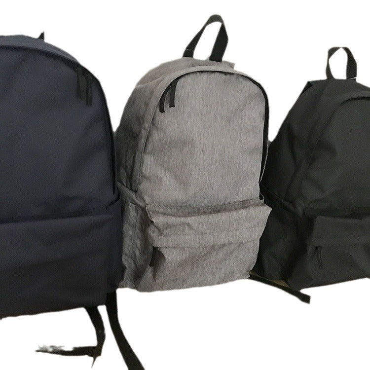 Men's Color Simple Style Schoolgirl Large Printing Backpacks