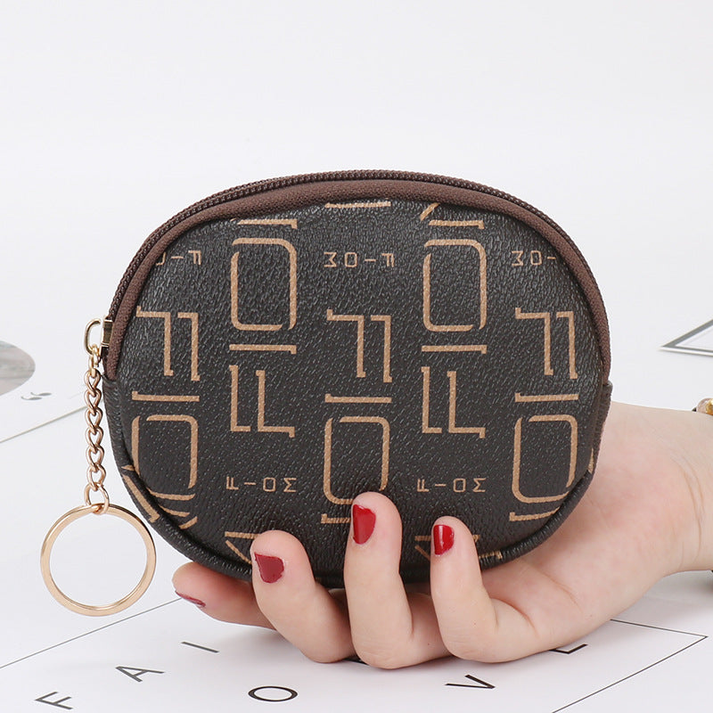 Beautiful Women's Zipper Clutch Mini Short Coin Purses