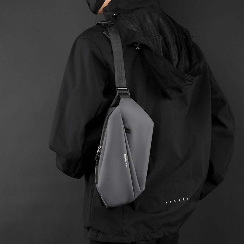 Men's Magnetic Slanted Fashion High Sense Men's Chest Bags