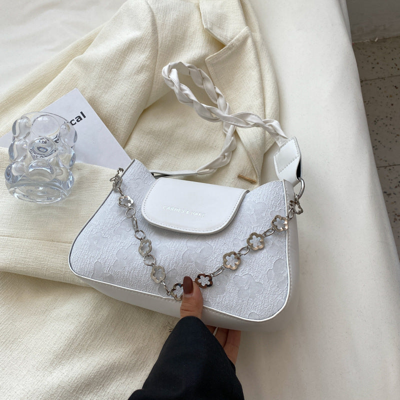 Women's Retro Fashion Summer Large Capacity Underarm Shoulder Bags