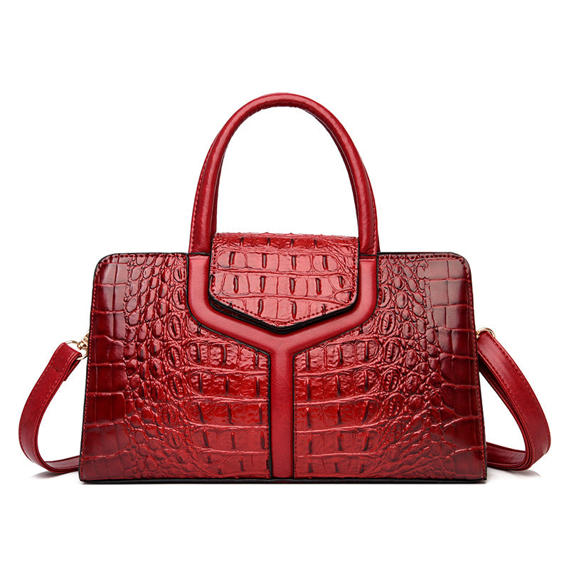 Women's Light Luxury Leather Cowhide Chinese Style Handbags