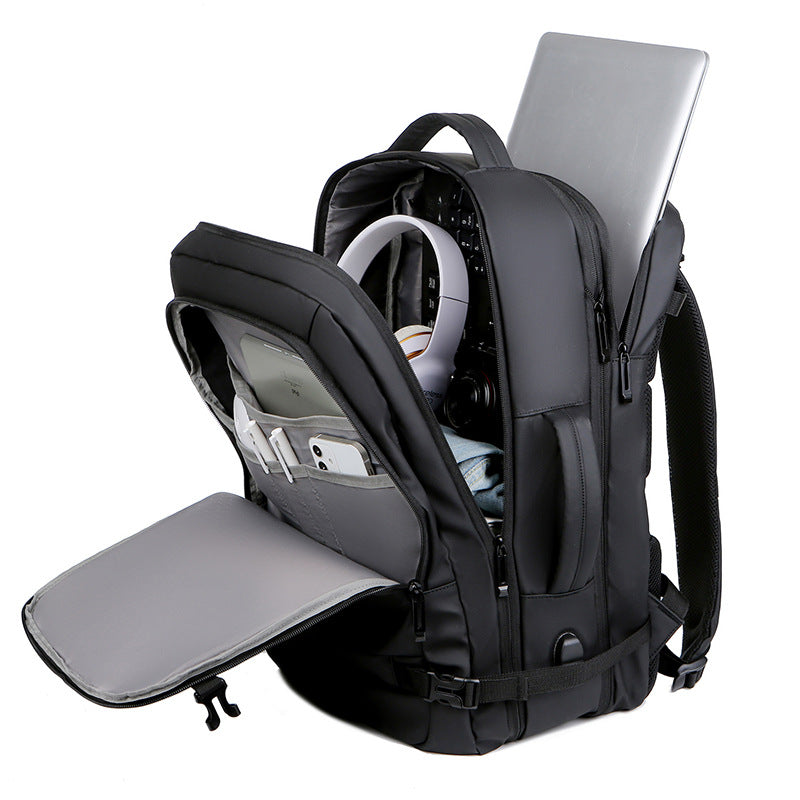 Women's & Men's & Large Capacity Expansion Extended Charging Backpacks