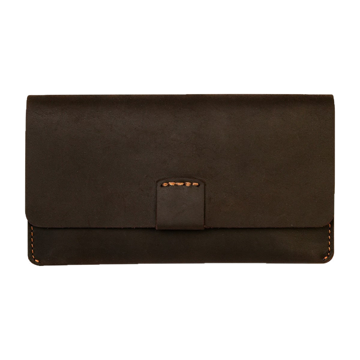 Men's Genuine Leather Clutch High-grade Three-fold Long Men's Wallet