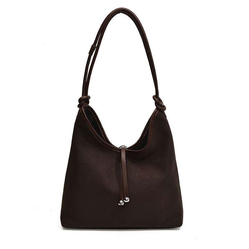 Women's Large Capacity Portable Fashion Retro Minority Shoulder Bags