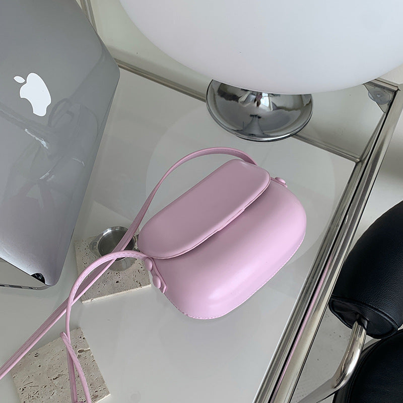 Women's Summer Retro Red Saddle Simple Mobile Phone Bags
