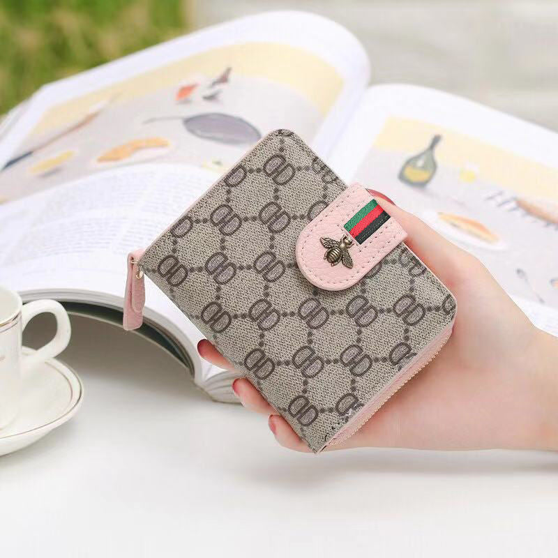 Women's Retro Short Zipper Simple Cute Ladies Wallets
