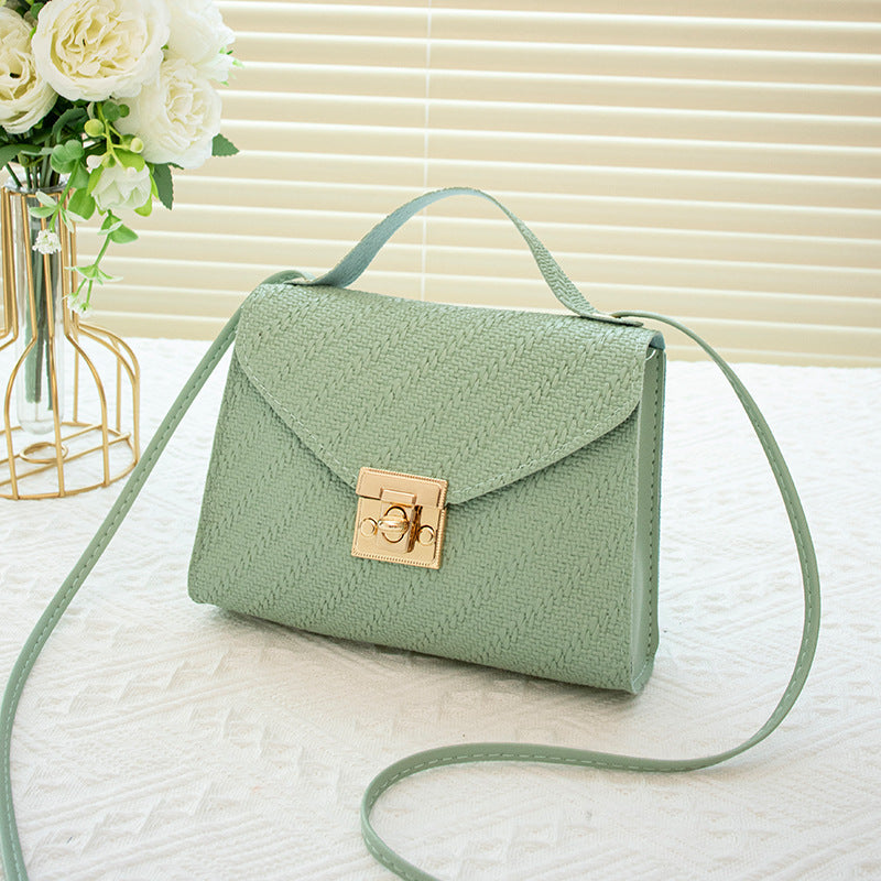 Elegant Versatile Women's Stylish Embossed Simple Crossbody Bags