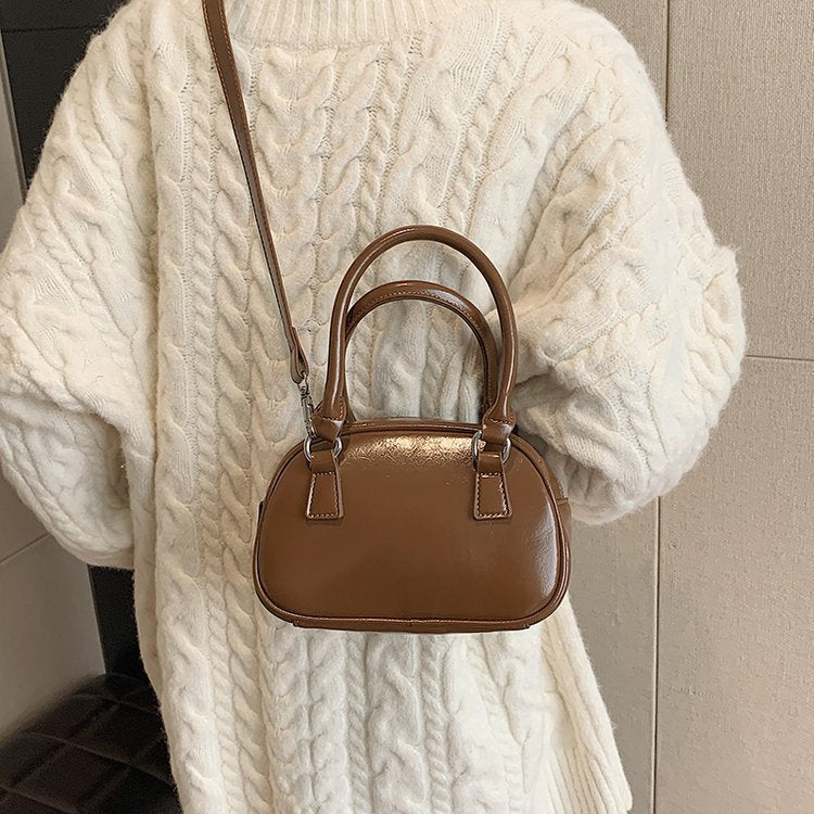 Women's Vintage Fashionable Korean Style Pillow High Handbags