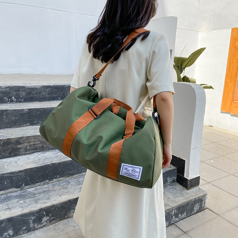 Canvas Traveling Large Capacity Fashion Short Business Travel Bags