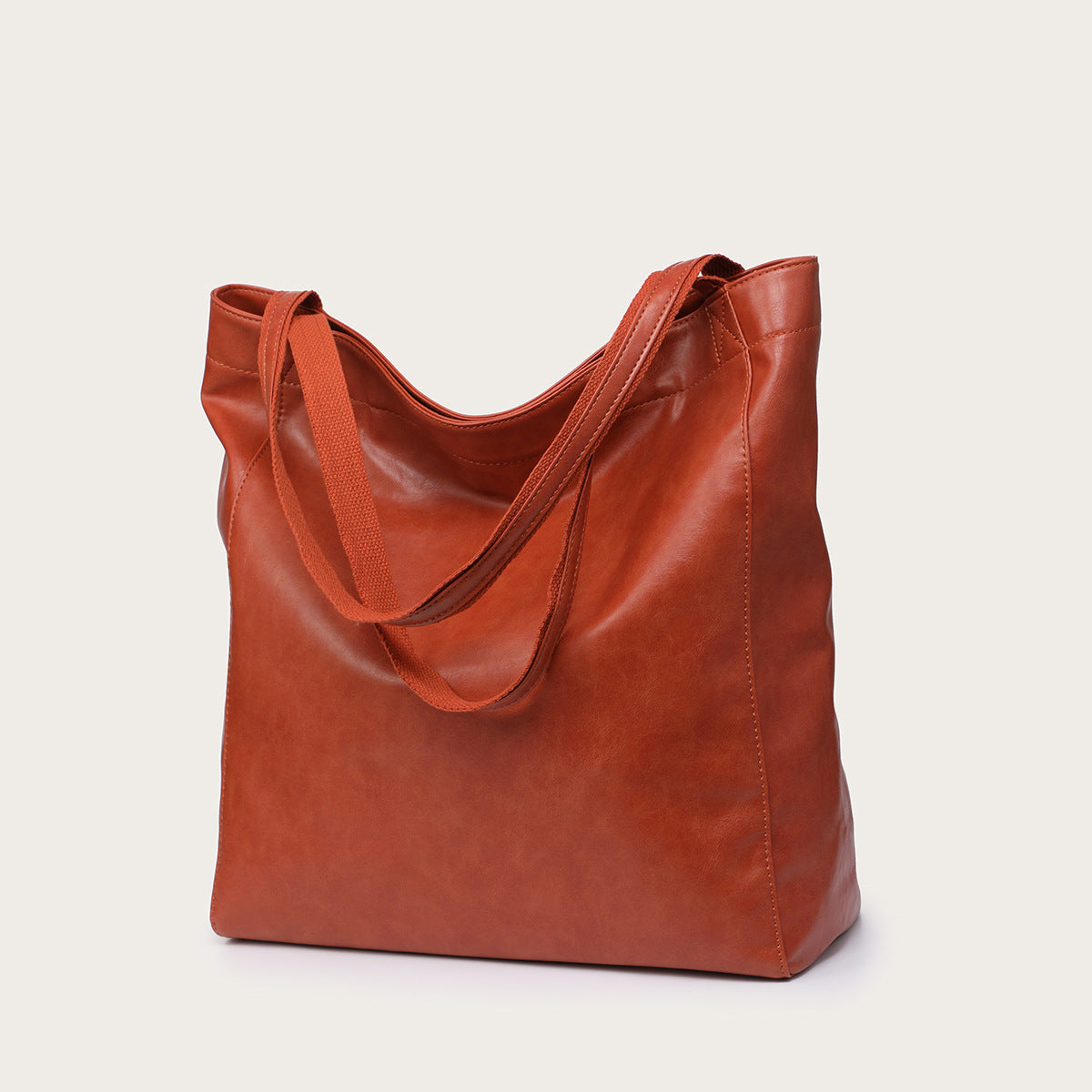 Women's Pocket One Retro Oil Waxed Large Capacity Bags