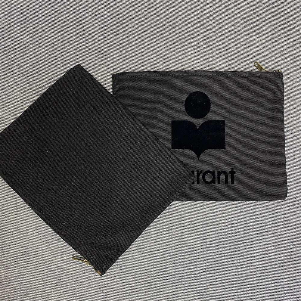Storage Canvas Zip Envelope Clutch Cloth Handbags