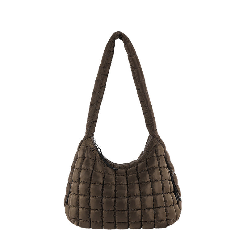 Women's Fashion Portable Dumpling Large Capacity Down Crossbody Bags