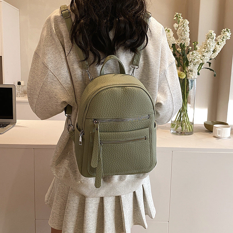 Women's Female Korean Chic Unique Commuter Backpacks