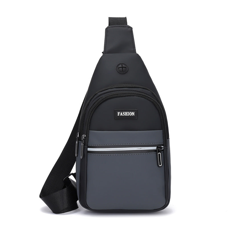 Men's Slanted Business Oxford Cloth Practical Men's Chest Bags
