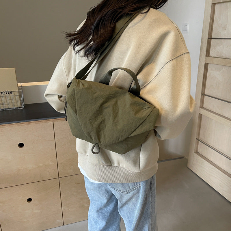 Korean Style Fashion Simple Nylon Cloth Crossbody Bags