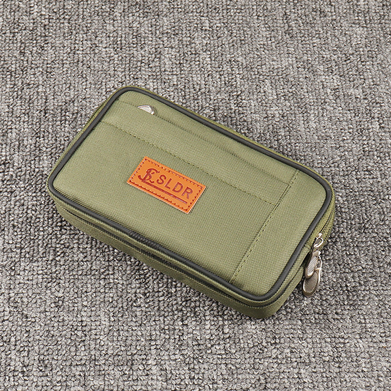 Men's Mobile Canvas Cell Horizontal Vertical Hanging Phone Bags