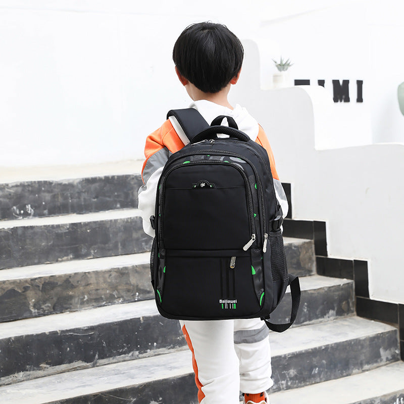 Men's Junior High Korean Style Youth Primary Backpacks