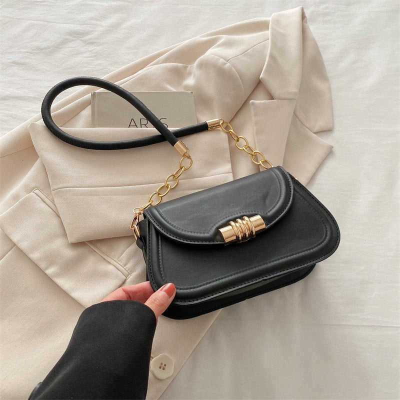 Women's Easy Matching Commuter Chain Underarm Korean Shoulder Bags