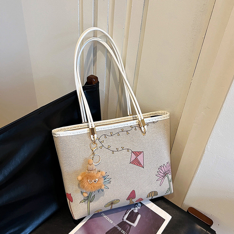 Women's Printed Fashionable Stylish Big Pocket Trendy Shoulder Bags