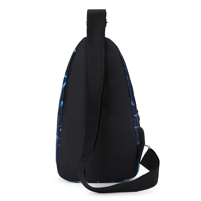 Classic Fashion Korean Style Lightweight Couple Men's Chest Bags